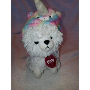 Justice Pet Shop Gund Missy Puppy & Unicorn Outfit Plush 6" Stuffed Animal